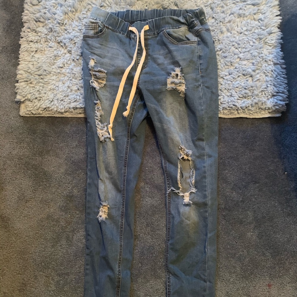 Cute Jean Joggers!